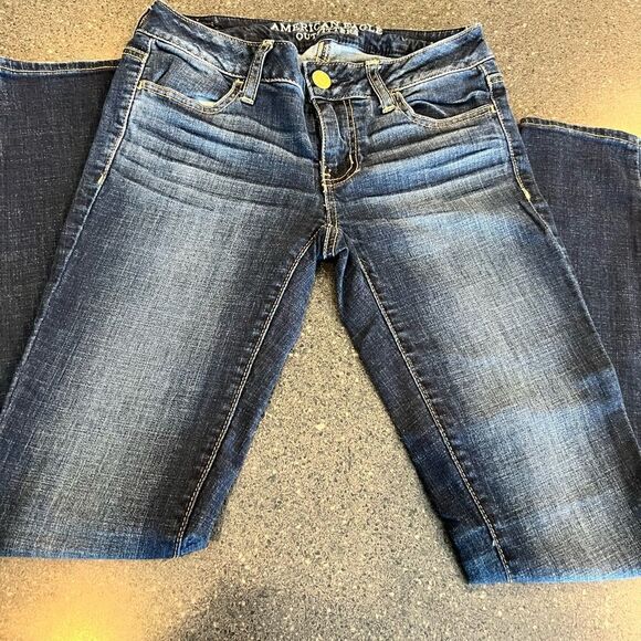 American Eagle super stretch  mid rise Jeggings size 2 - Picture 7 of 7